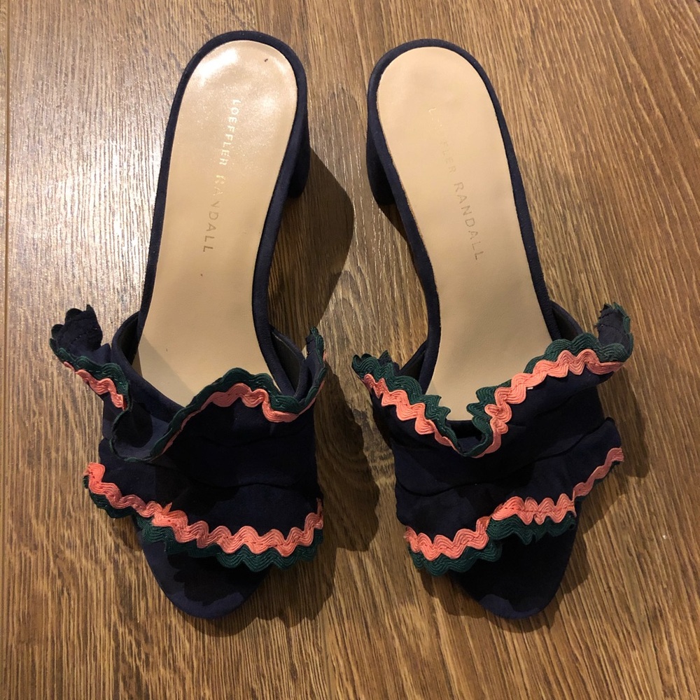 Loeffler Randall mules size 7.5